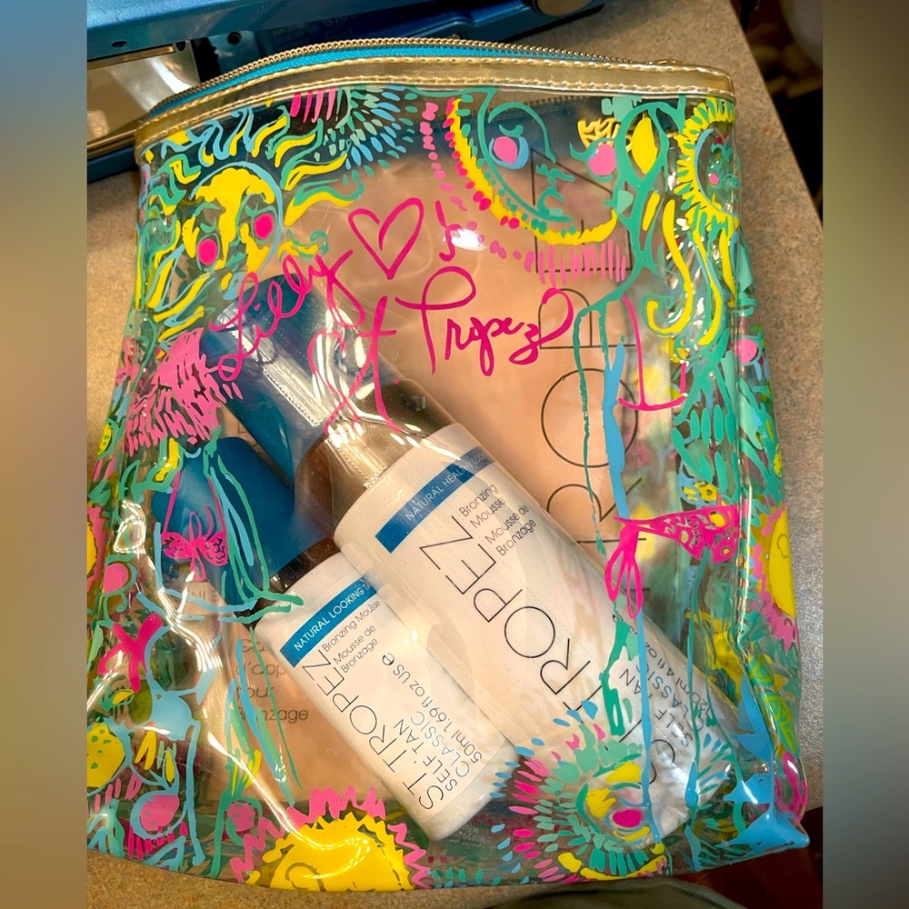Brand new limited edition Lily Pulitzer x St. Tropez set